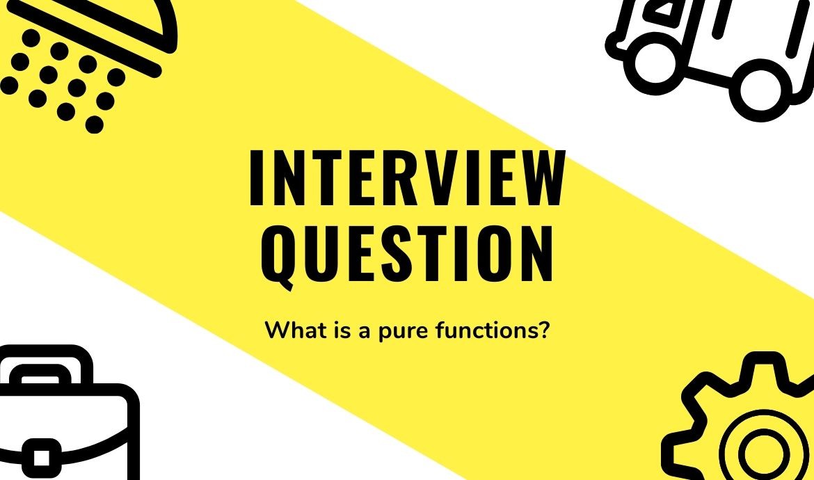 What is a pure function?